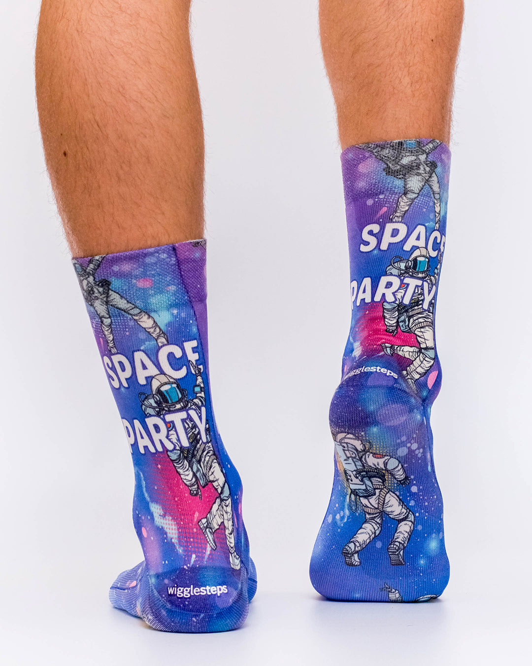 Space Party Man Sock