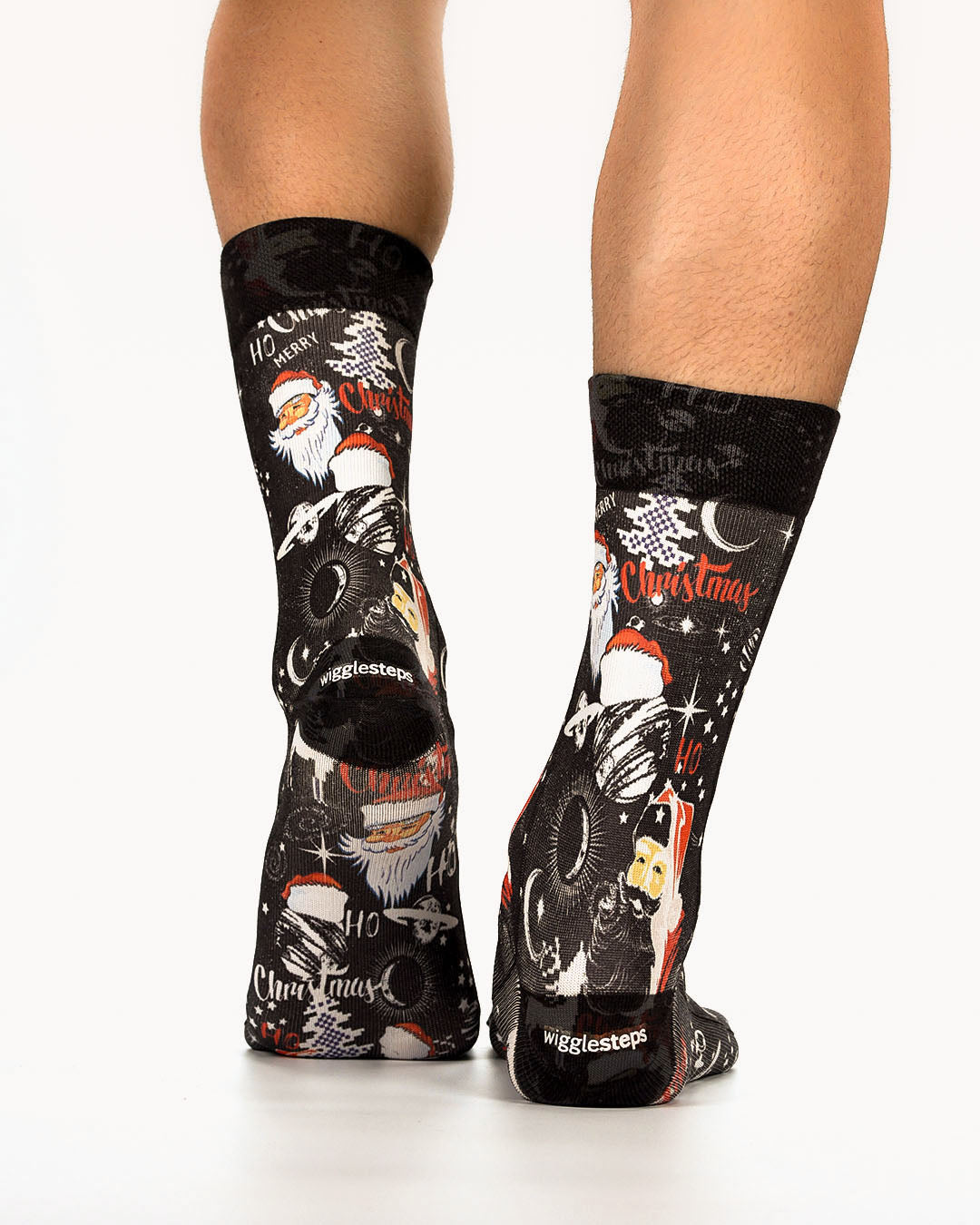 Galactic Santa Man Sock