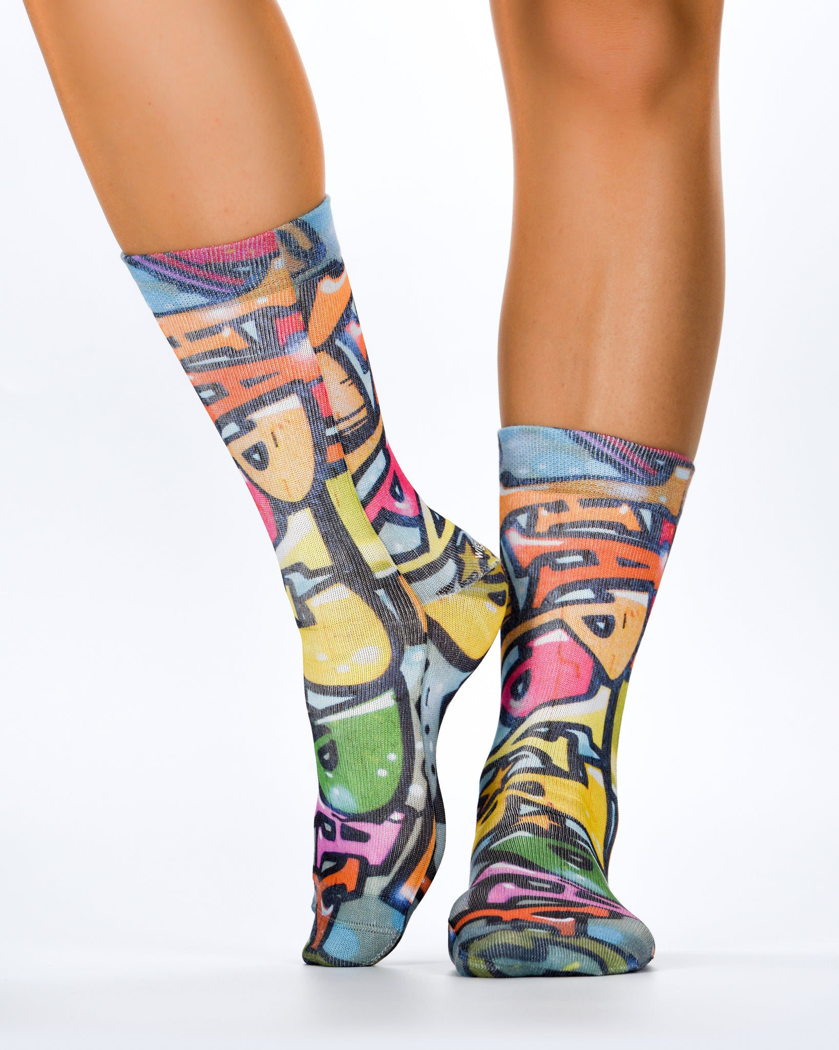 Graffitti Art V Lady Socks
