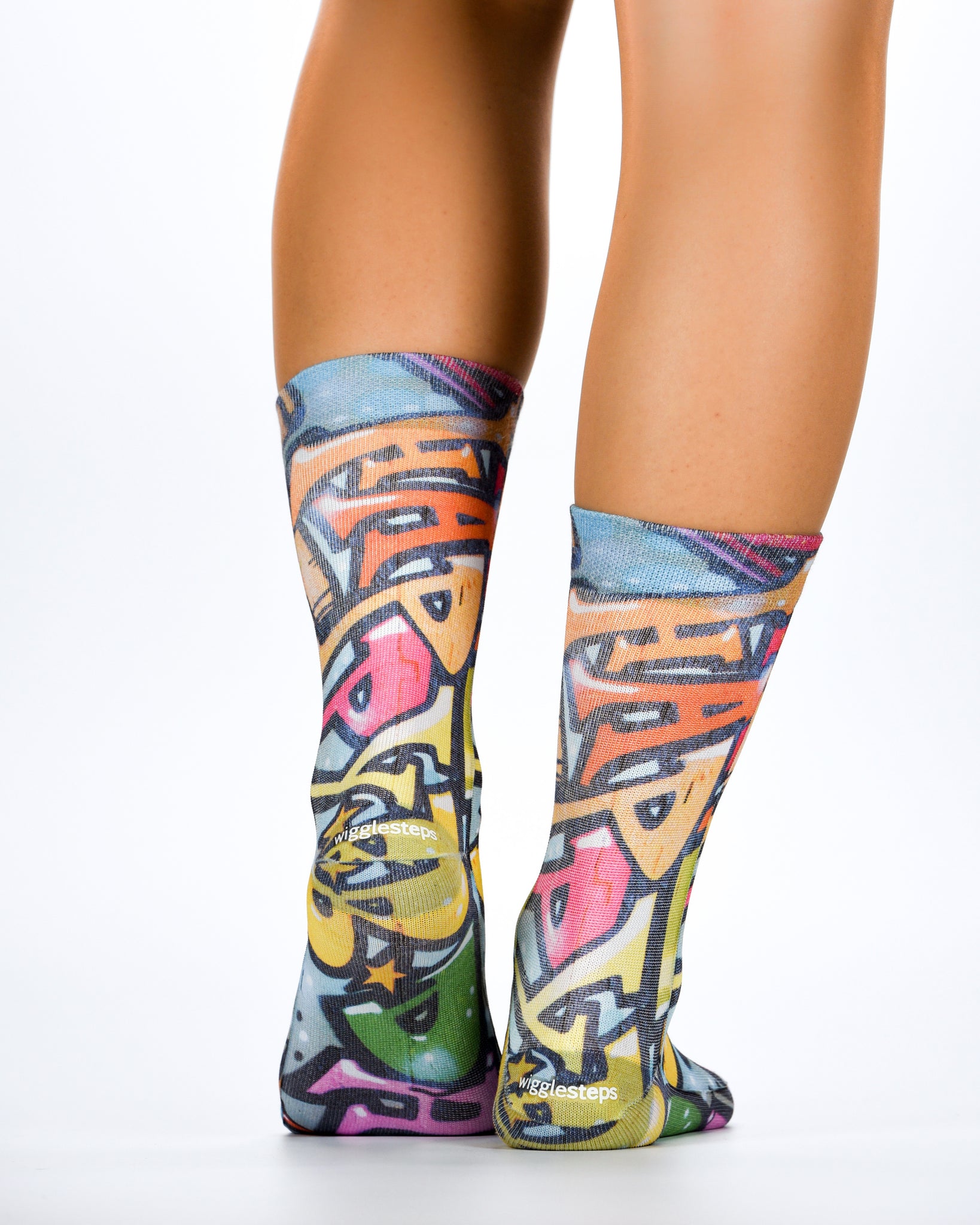 Graffitti Art V Lady Socks
