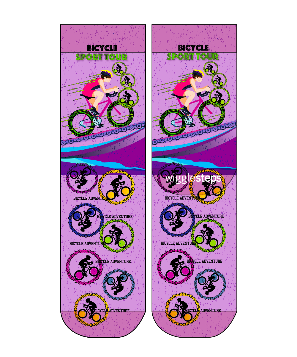 Cyling Tour  Lady Sock