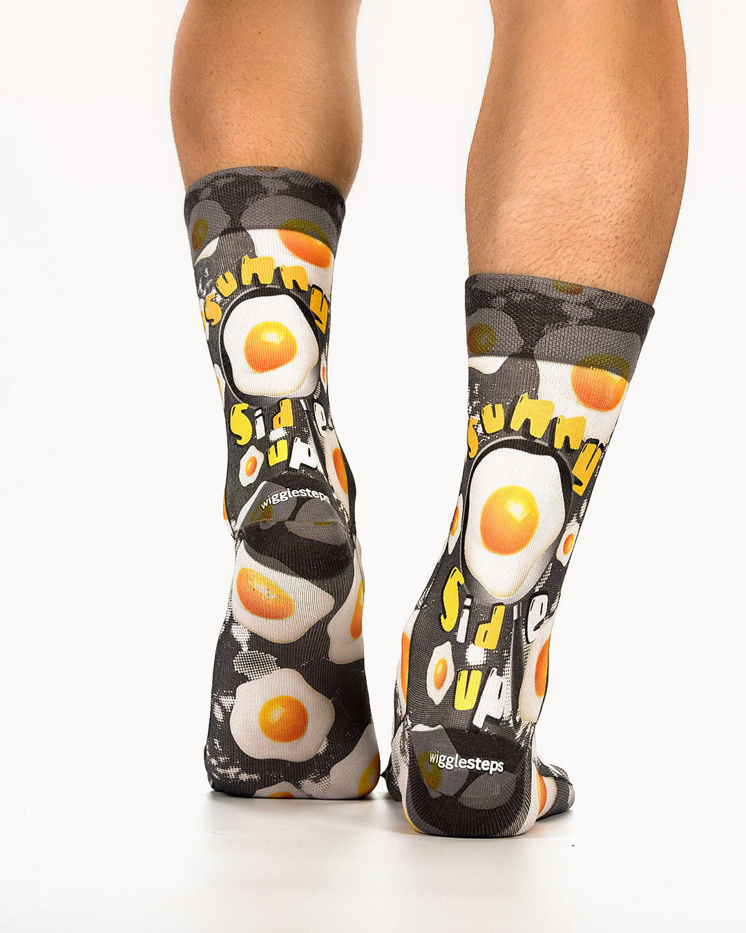 Sunny Side Up Man Socks