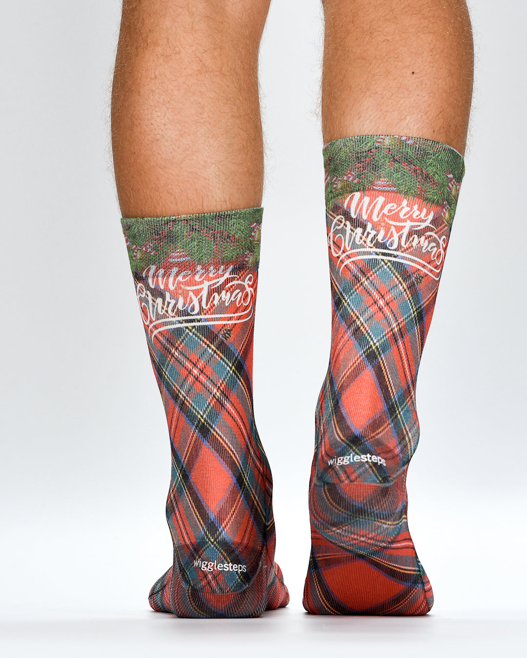 Check Berry Man Sock
