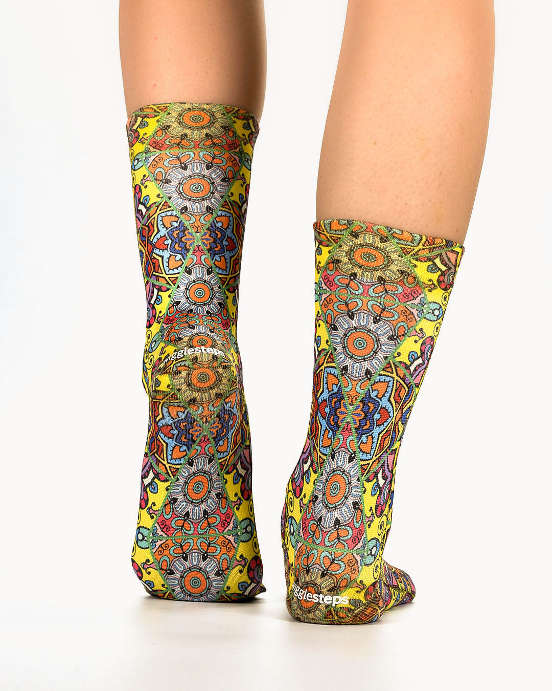 Ceramic Tile Lady Socks