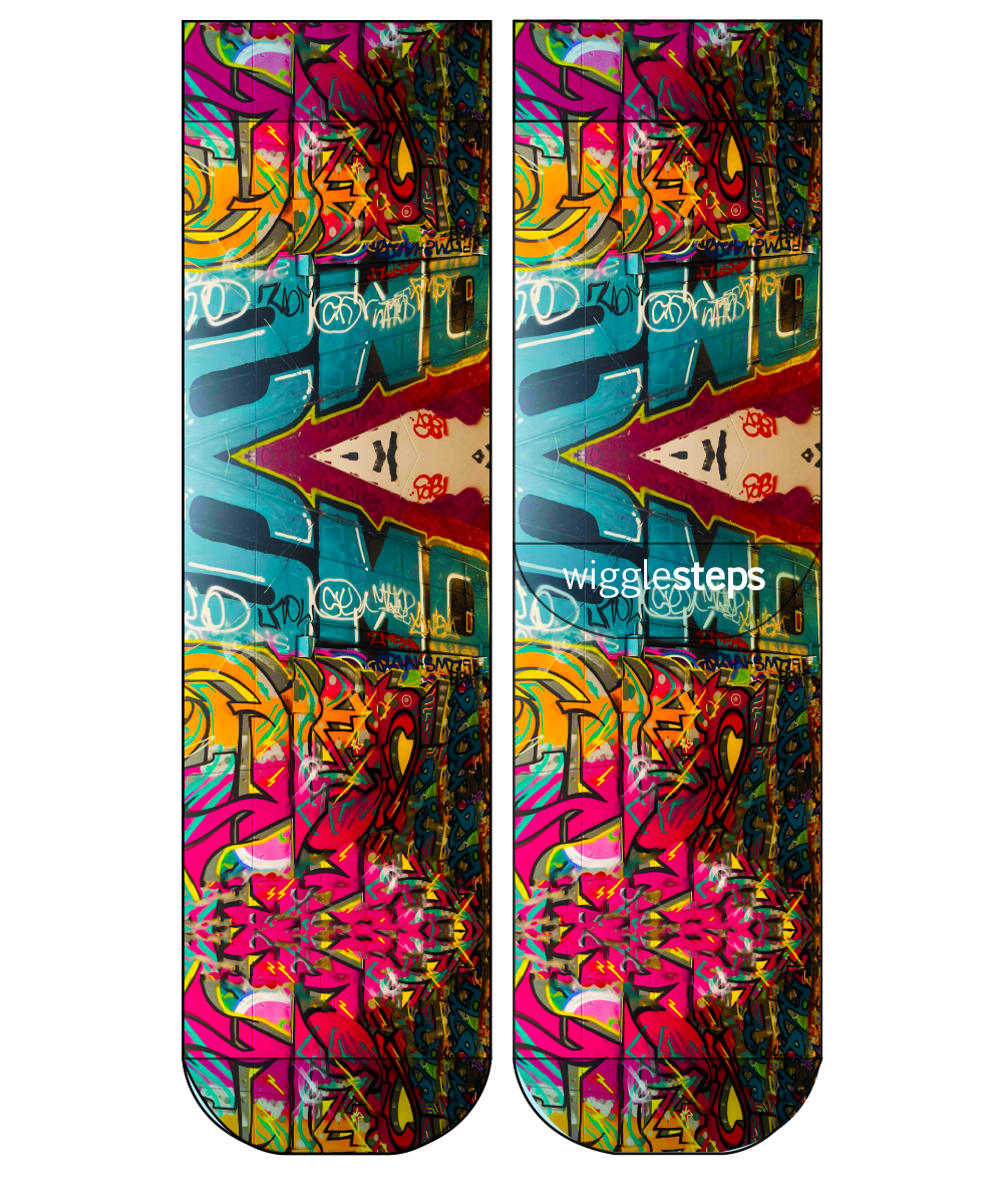 Street Art VII Man Sock