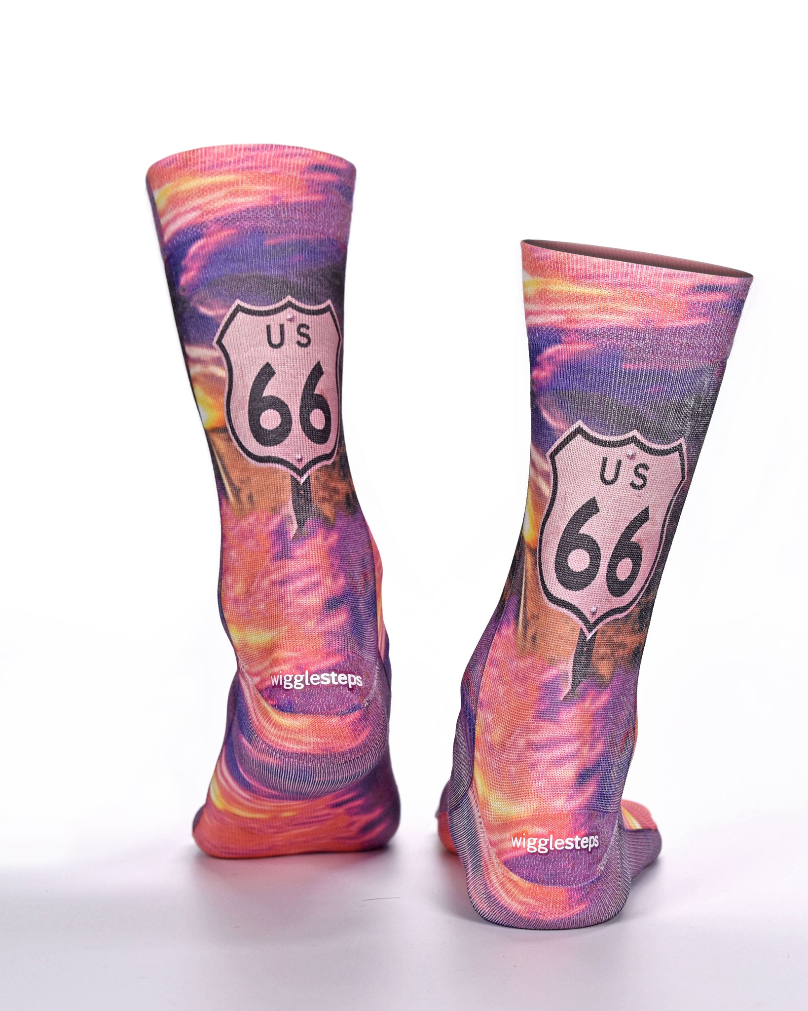 Route 66 Man Sock