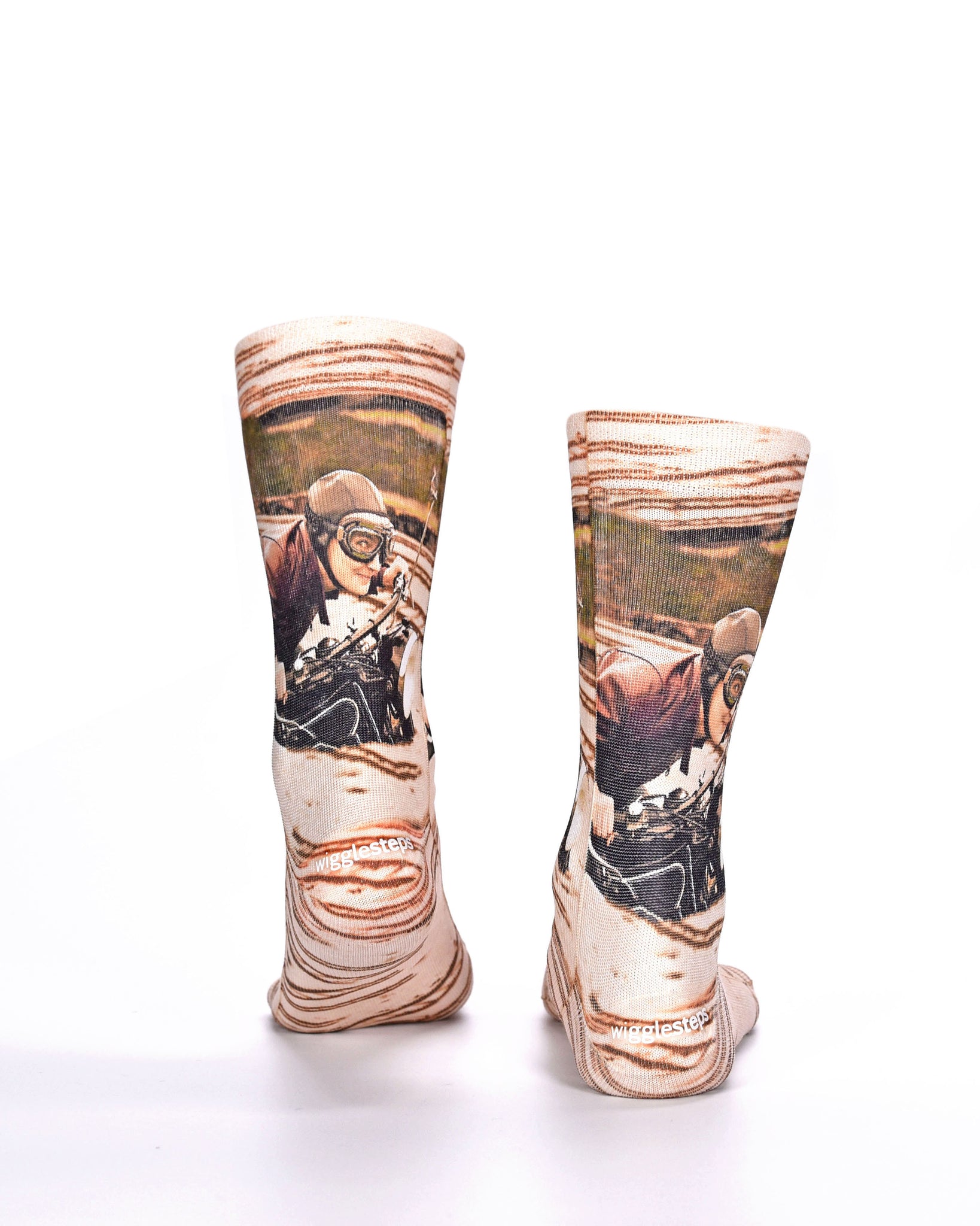 Vintage Racing Lady Sock