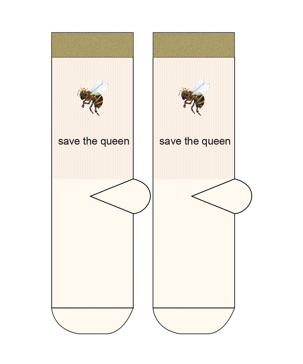 Save The Queen Sock