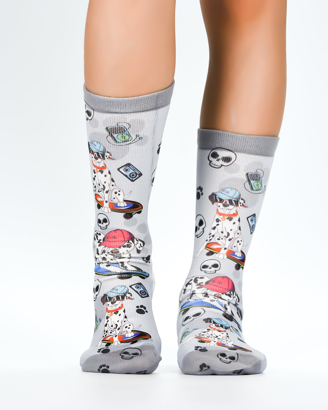 Skater Dalmation Kids Socks