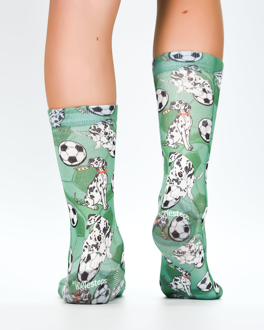 Football Dalmation Kids Socks