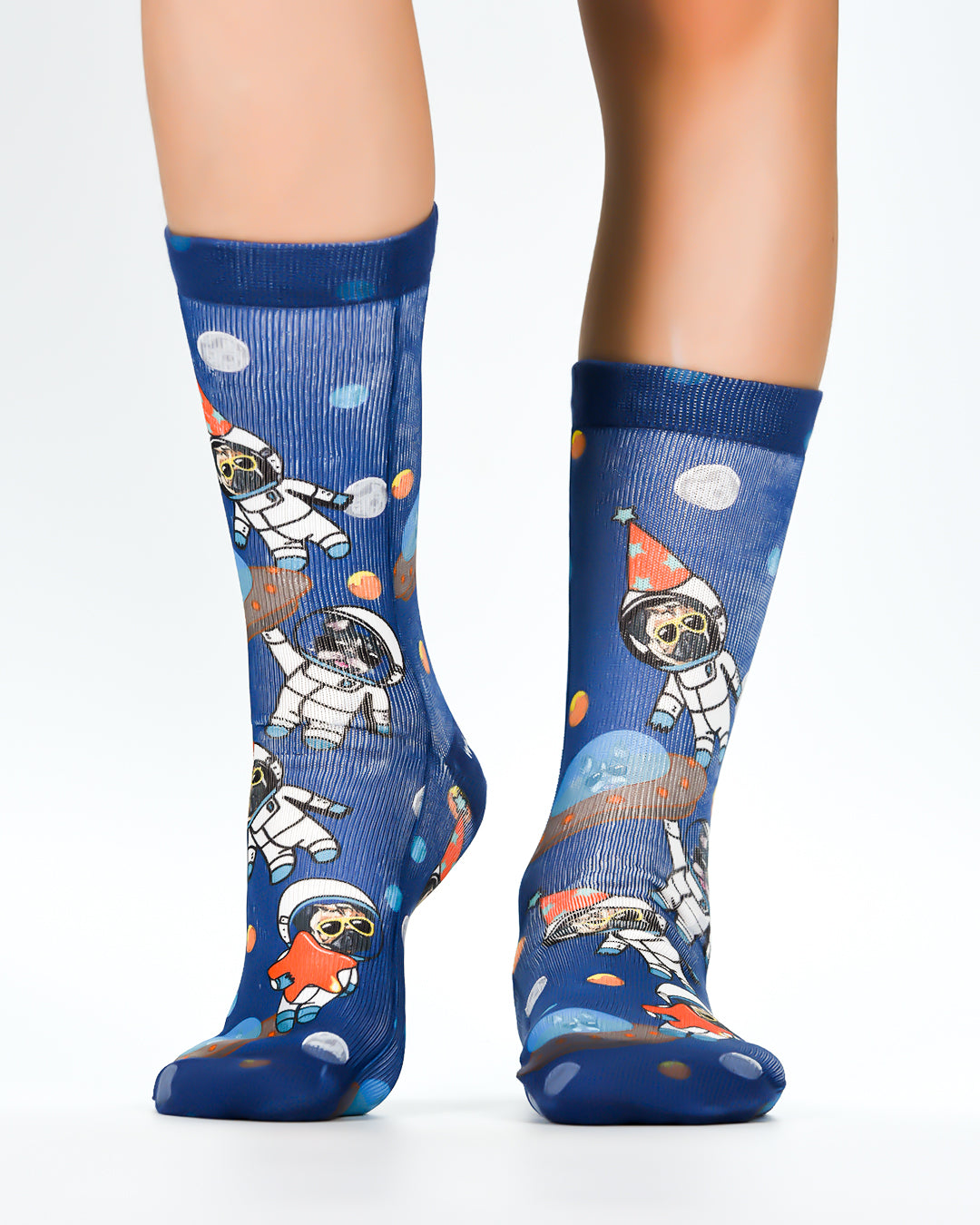 Space Dog Kids Socks