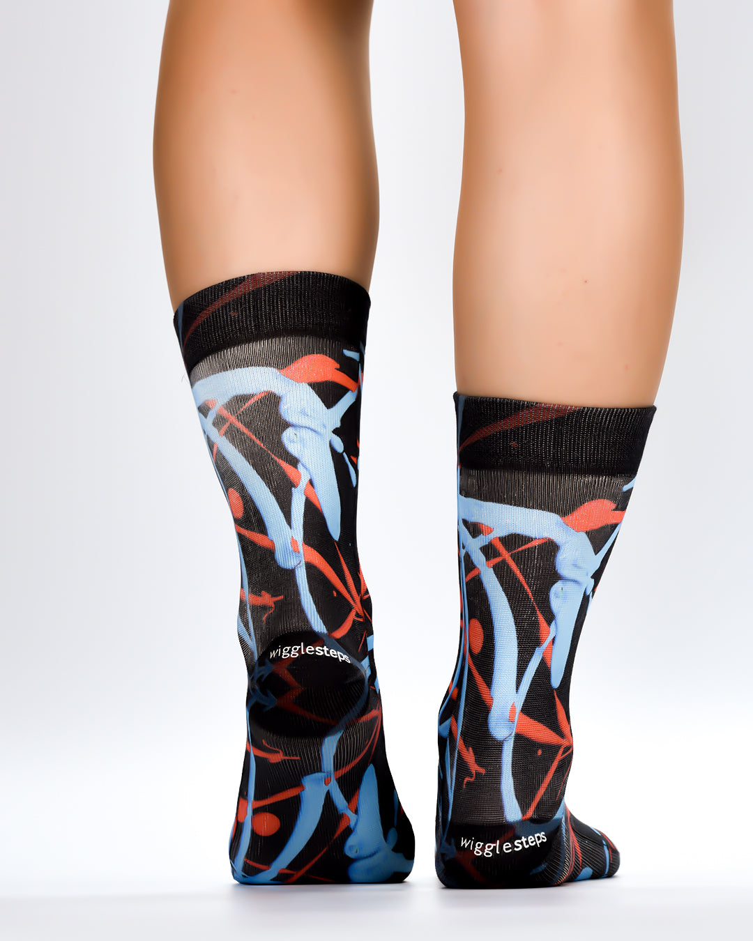 Oil Color Lady Sock