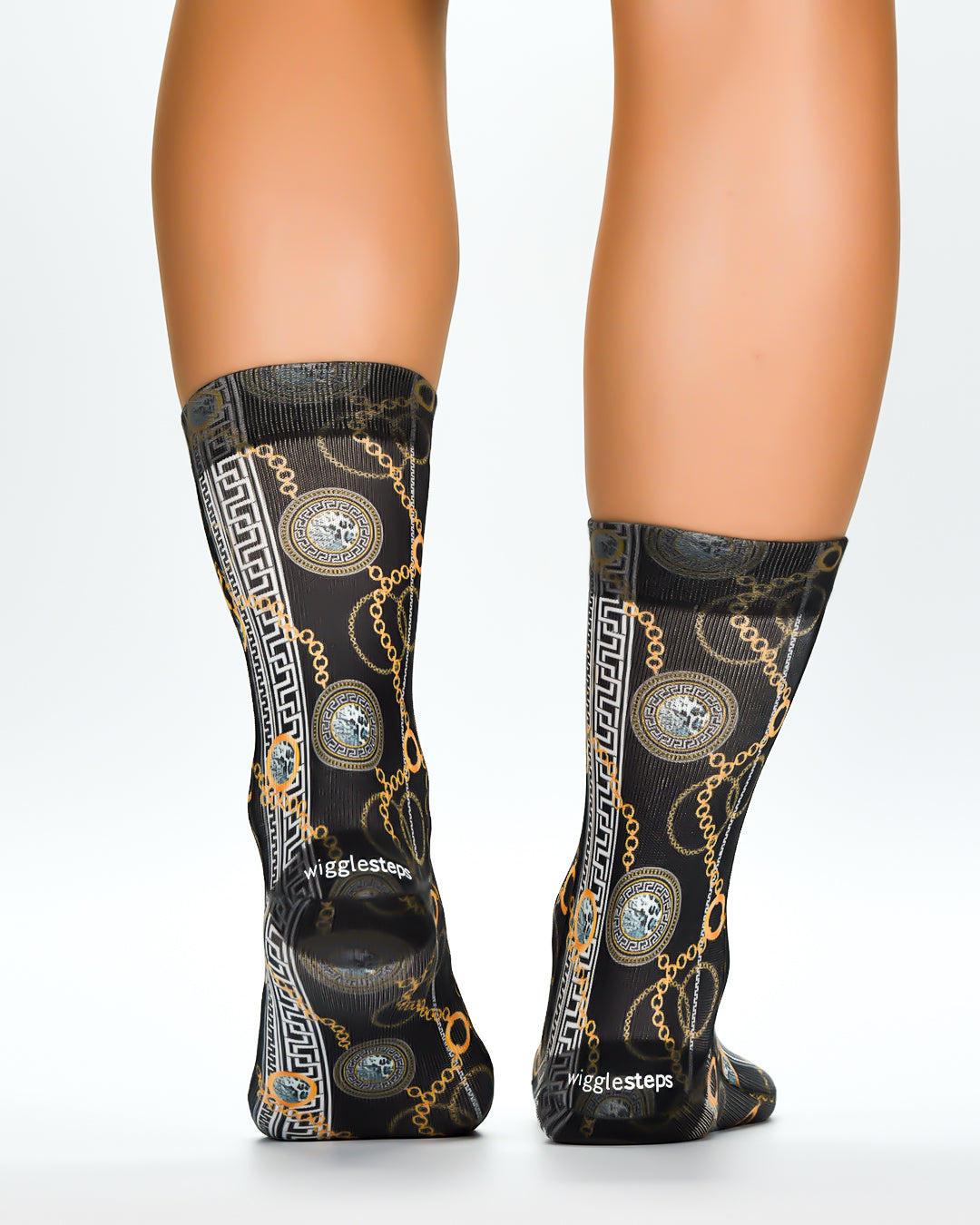 Vintage Chain Lady Socks