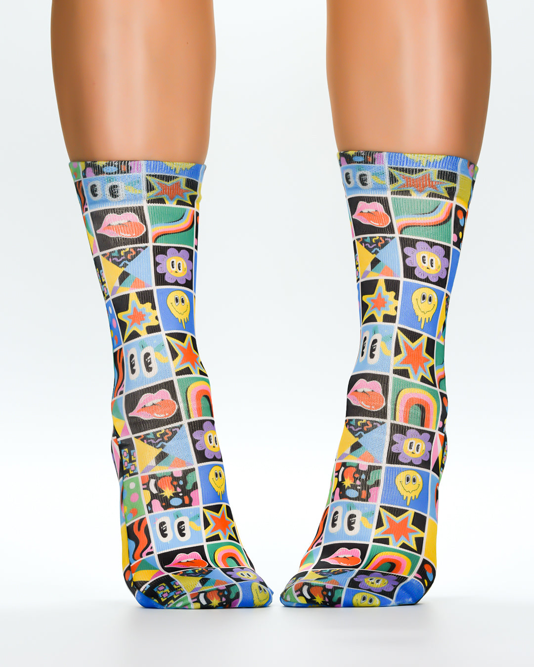 Cartoon I Lady Sock