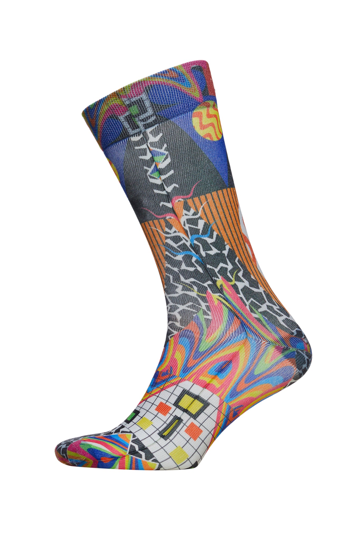 Geo Art Lady Sock