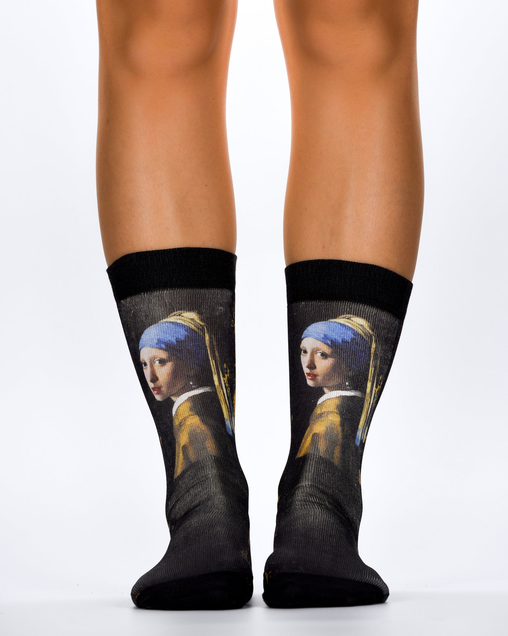 Johannes Vermeer - Girl With A Pearl Lady Socks