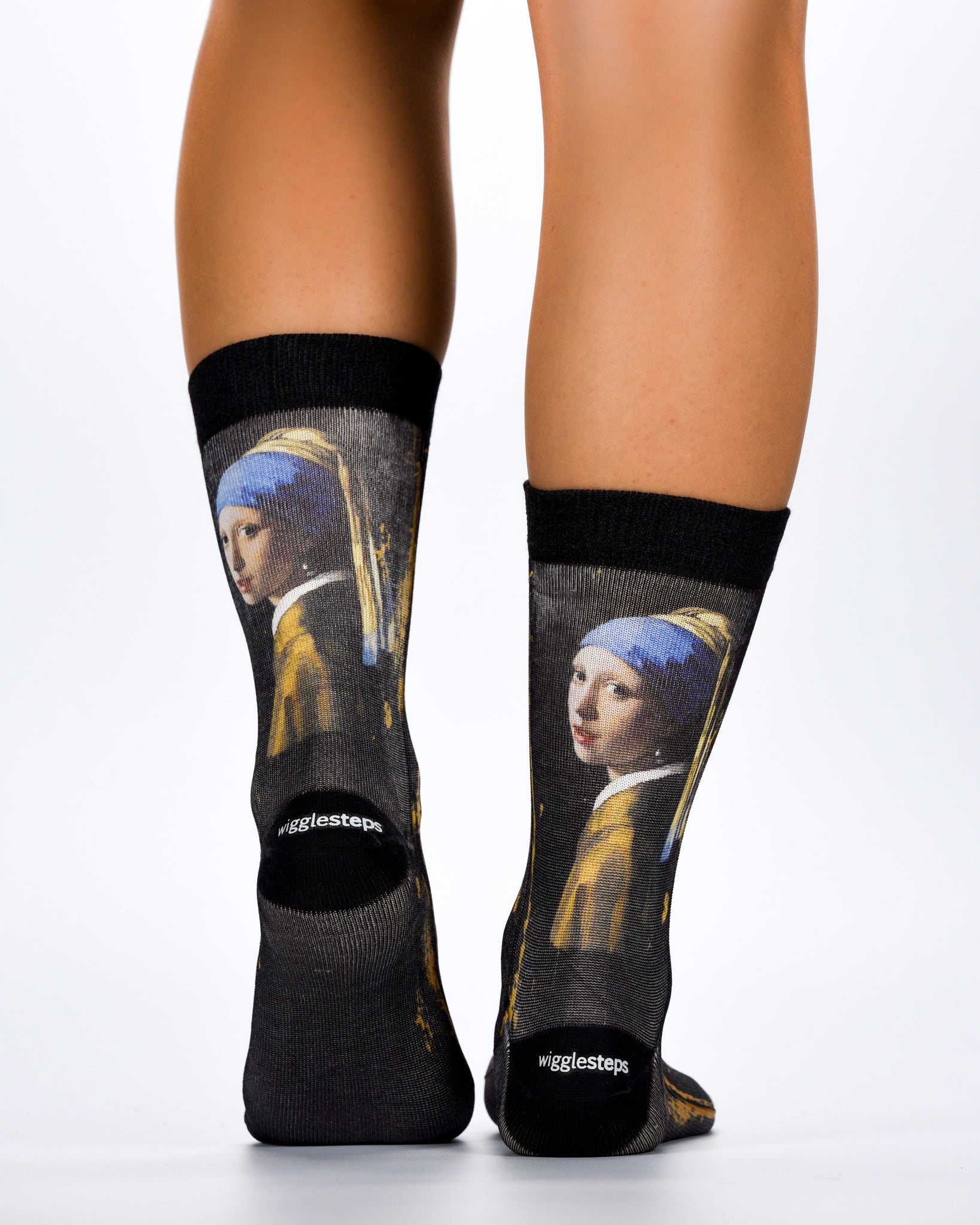 Johannes Vermeer - Girl With A Pearl Lady Socks
