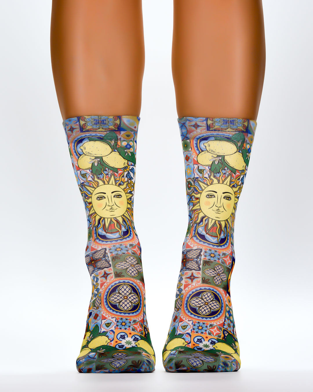 Ceramic Sun Lady Socks