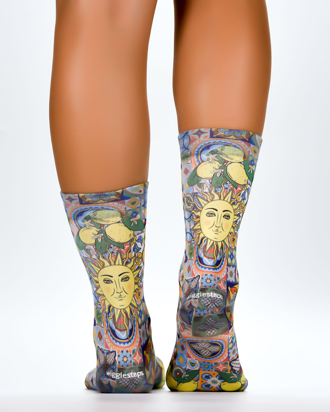 Ceramic Sun Lady Socks