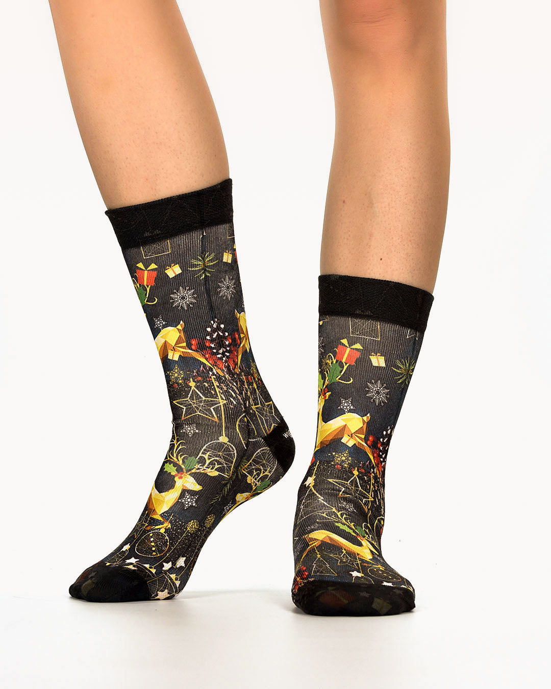 Noel Deer Lady Sock