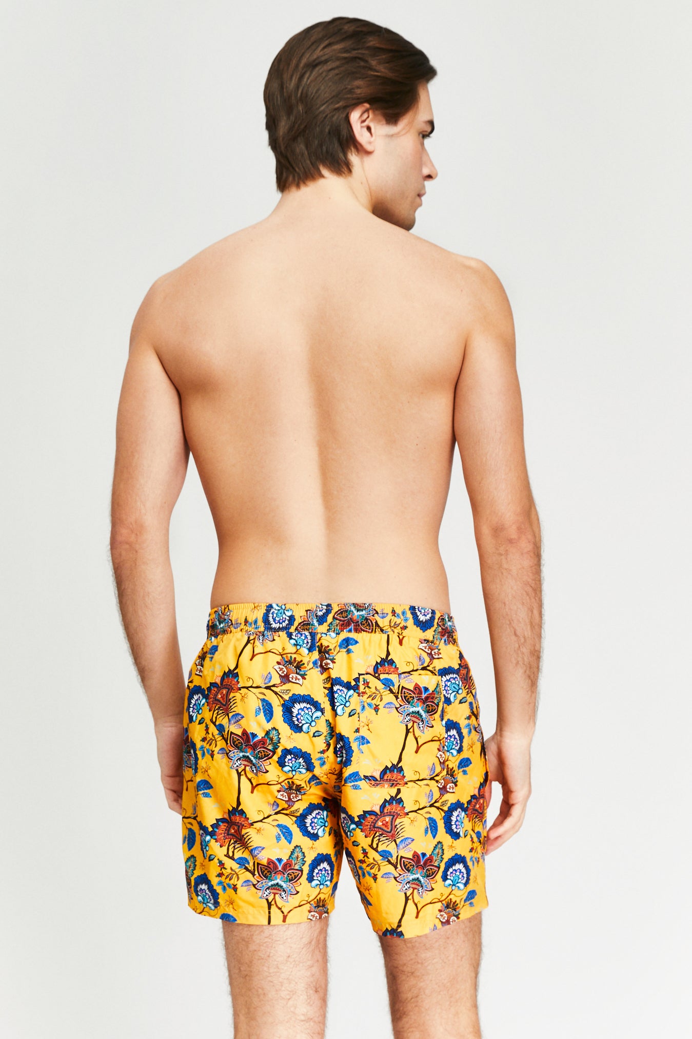 Etro Flowers Yellow Man Short