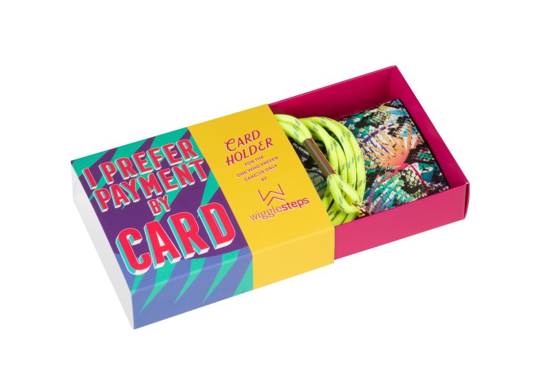 Colorful Crocodile  Card Holder & Sock Pack